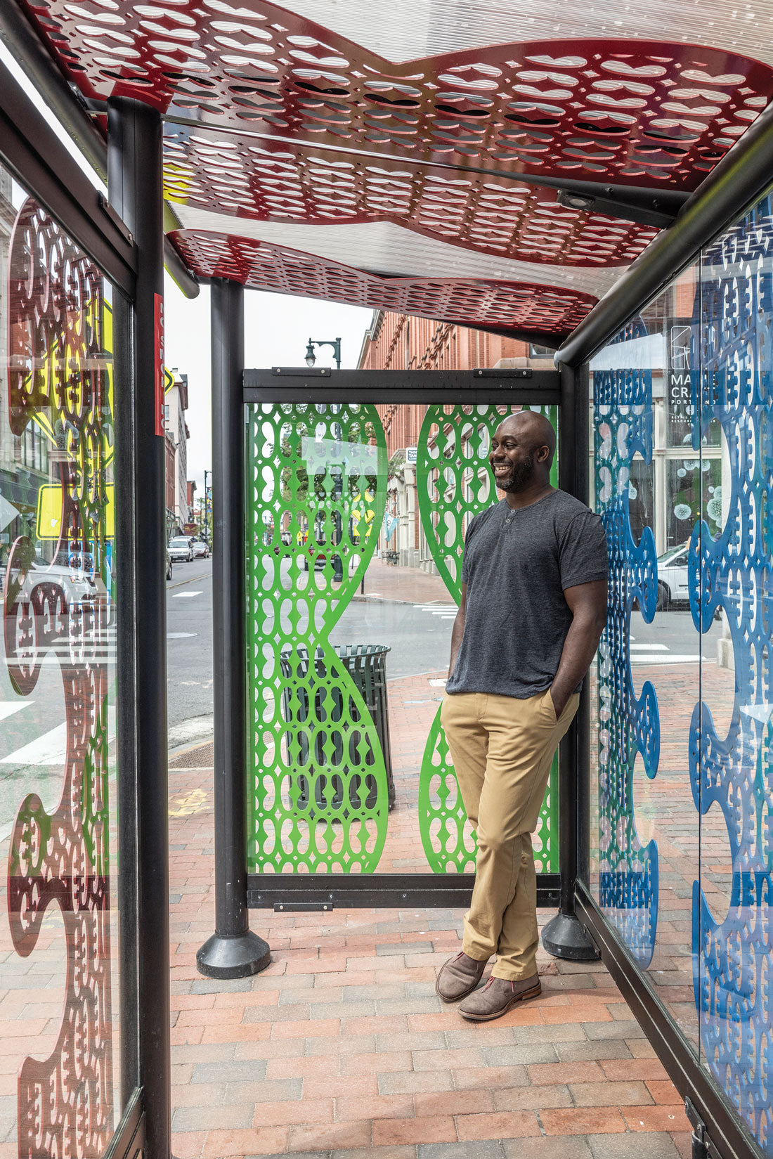 America’s Best Bus Stop Is in Portland, Maine