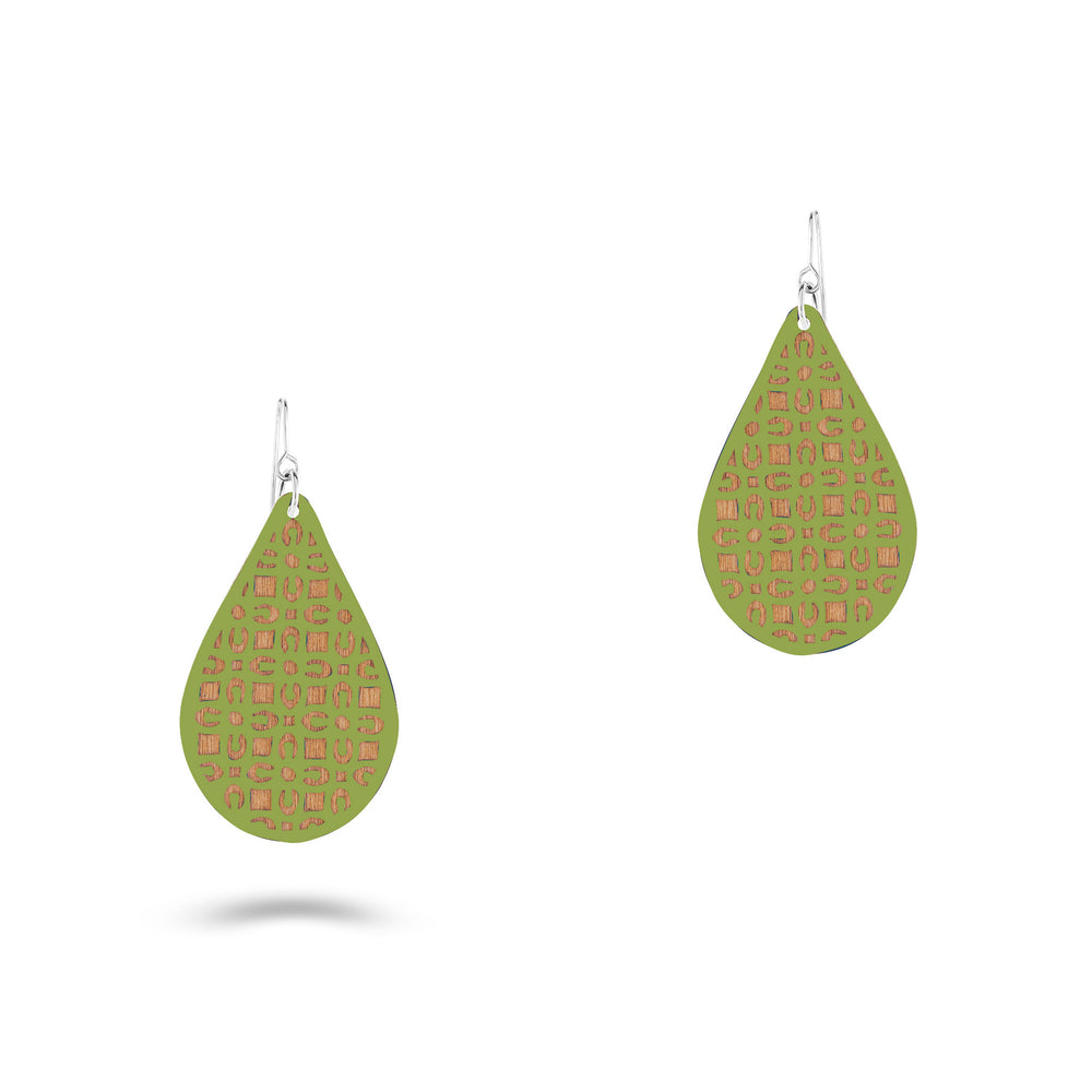 
                  
                    Load image into Gallery viewer, Abundance Oval Oblong Drop Earrings
                  
                