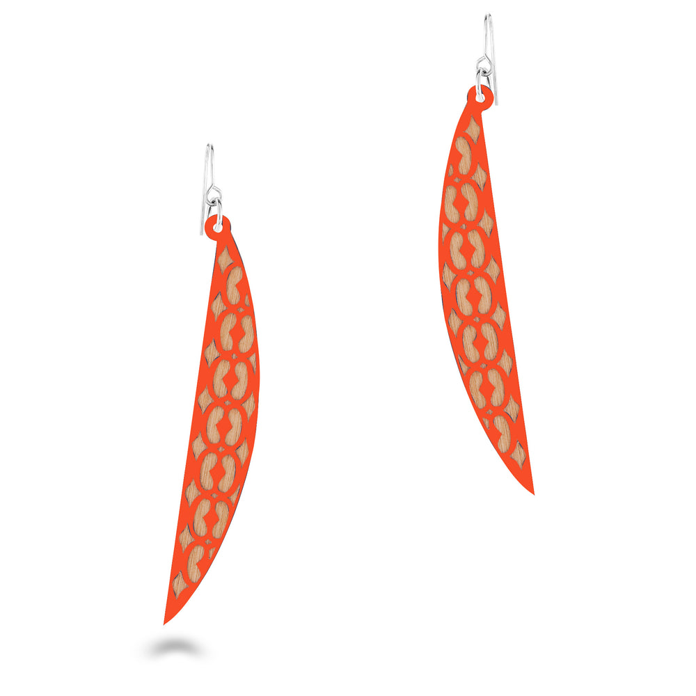 
                  
                    Load image into Gallery viewer, Hope Half Moon Earrings
                  
                