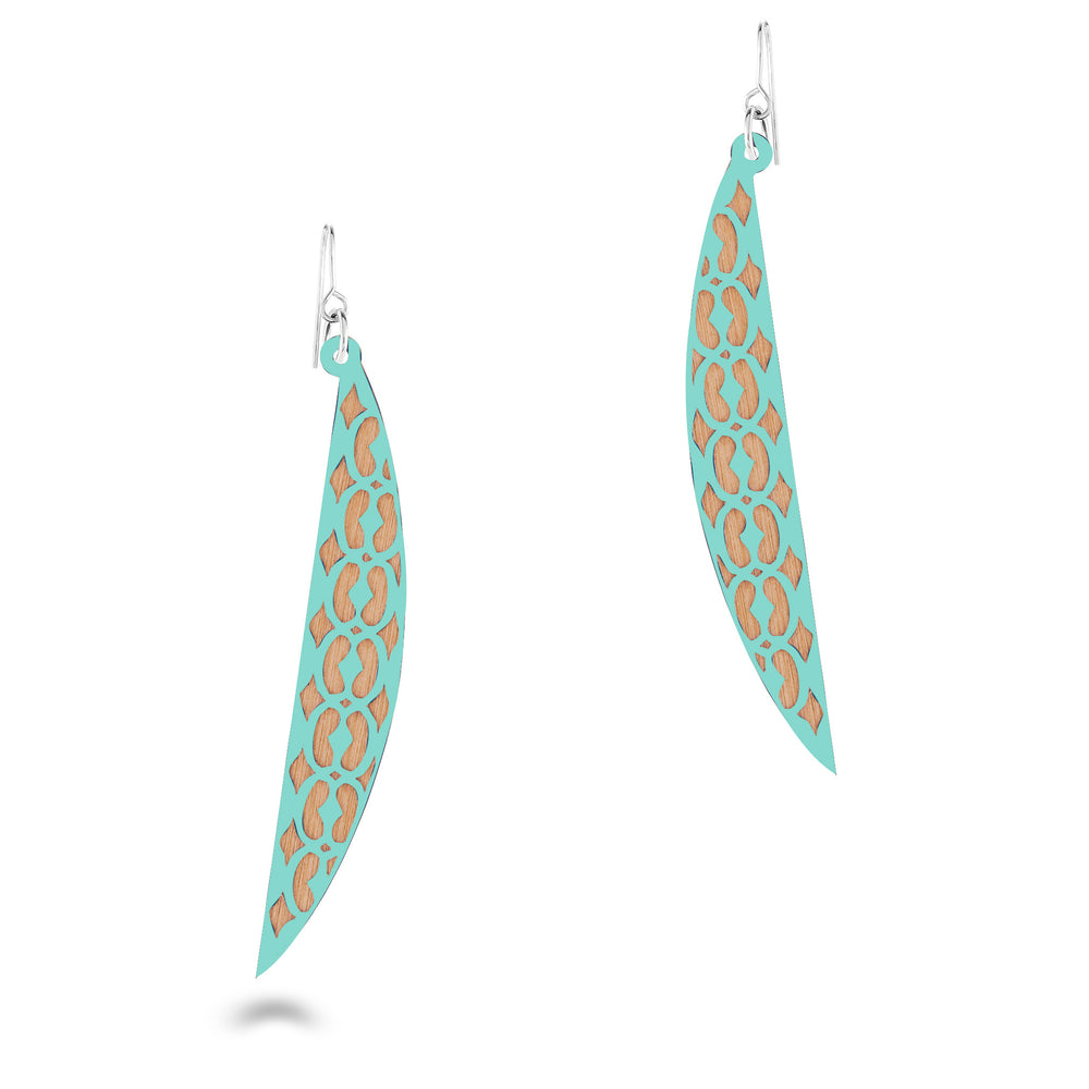 
                  
                    Load image into Gallery viewer, Hope Half Moon Earrings
                  
                