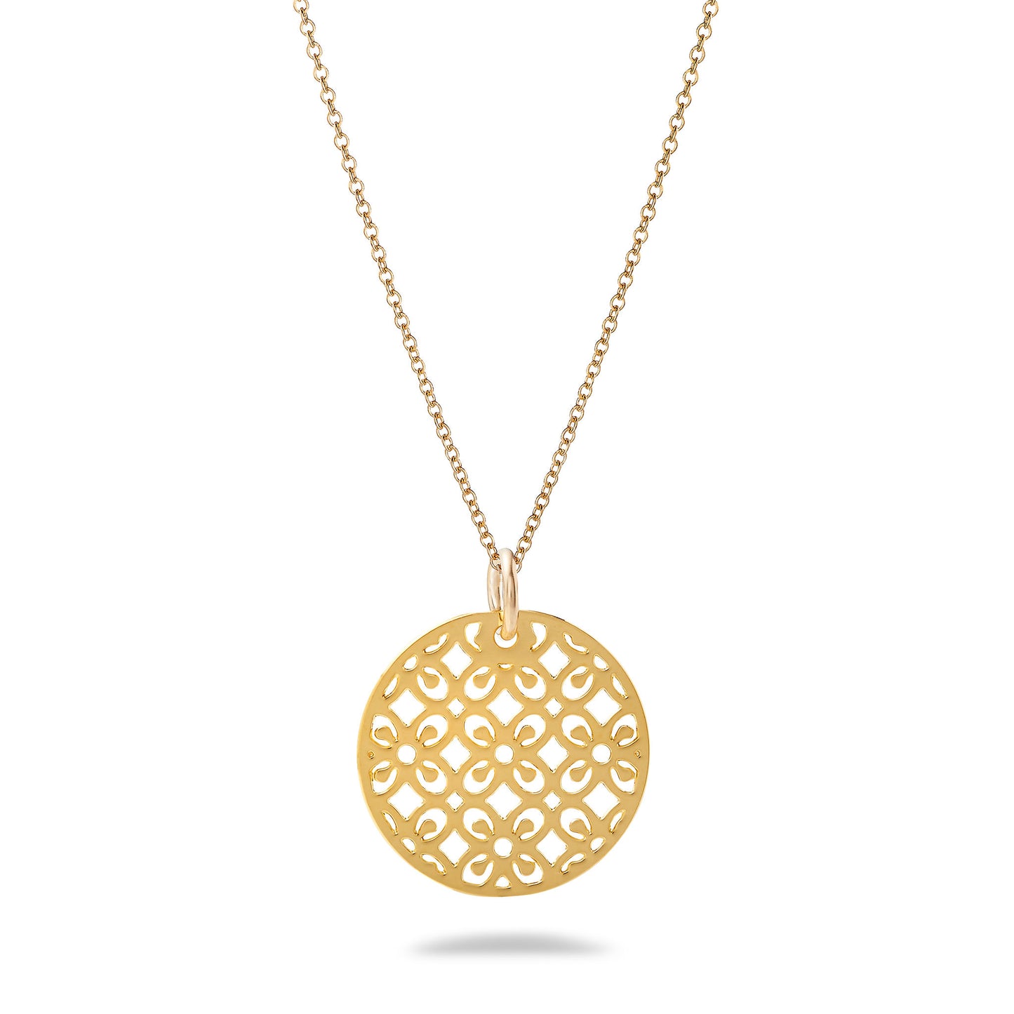 Abundance Gold Pendant