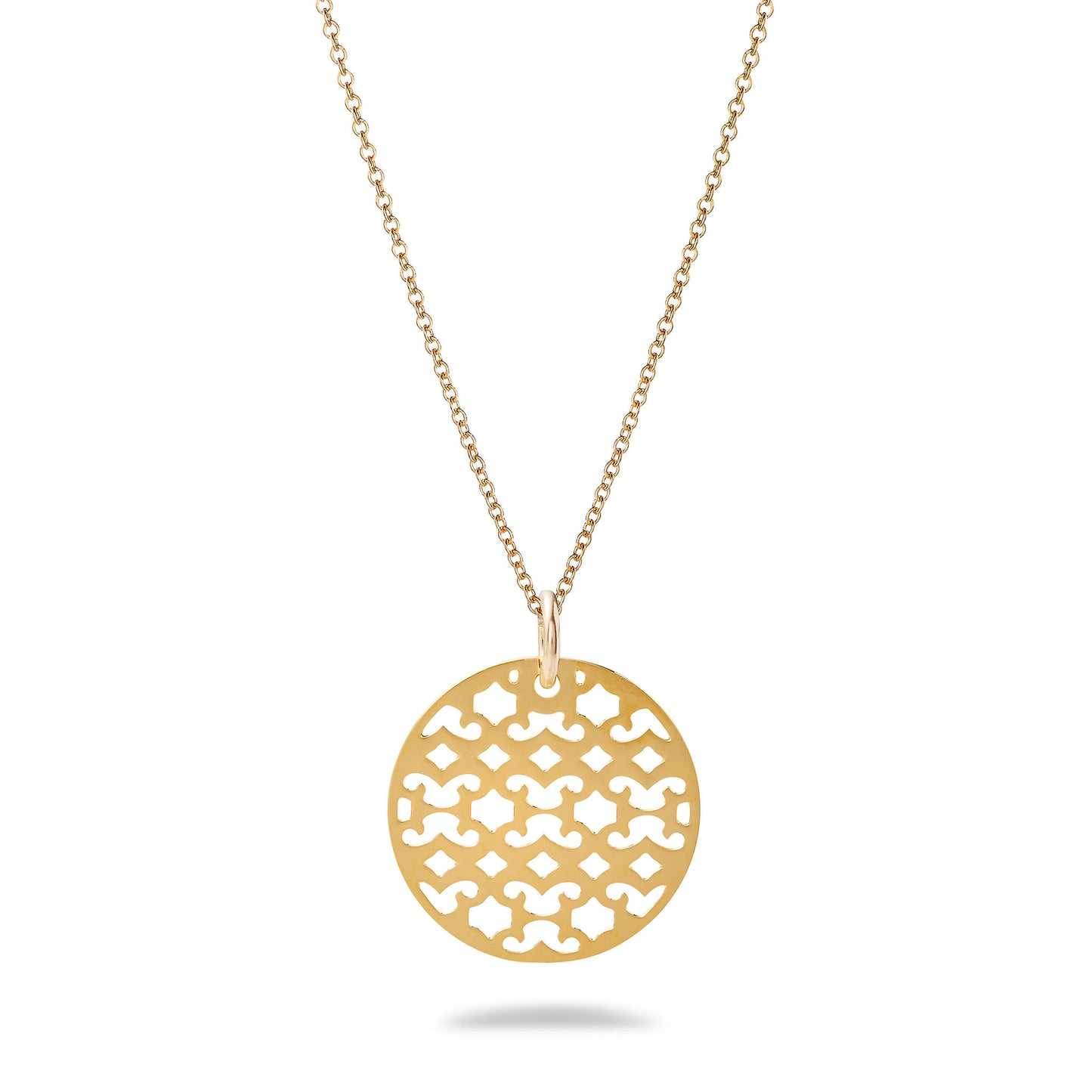 Strength Gold Pendant