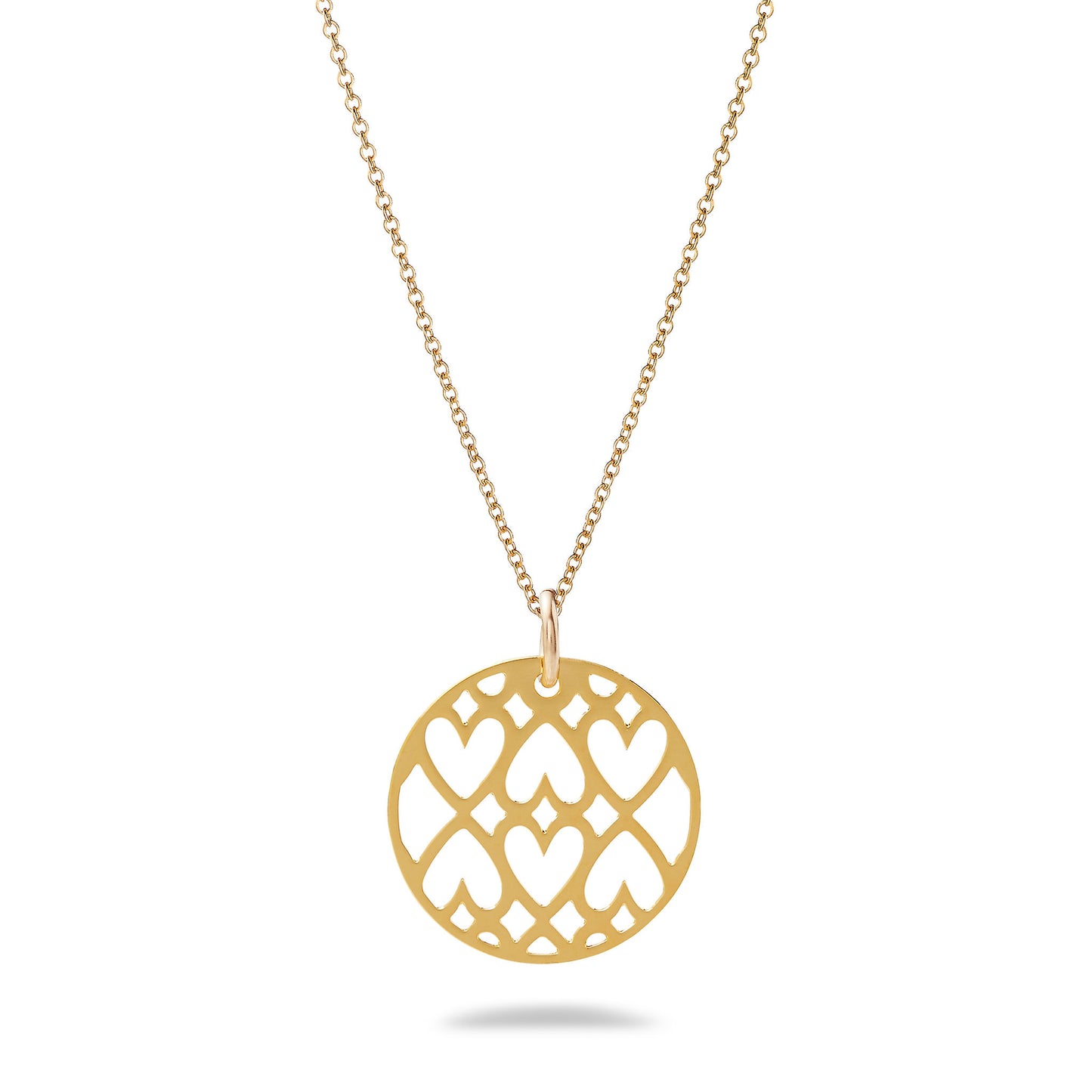 Patience Gold Pendant